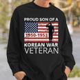 Proud Son Of A Korean War Veteran For Military Sweatshirt Gifts for Him