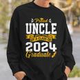 Proud Uncle Of A Class Of 2024 Graduate Senior Graduation Sweatshirt Gifts for Him