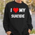 Provocative Suicide Awareness Activism Advocacy Sweatshirt Gifts for Him