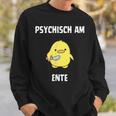 Psychisch Am Ente Fun Sweatshirt Geschenke für Ihn