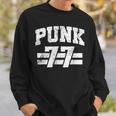 Punk 77 1977 Punk Rock Camisa de entrenamiento Regalos para él
