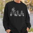 Quad Bike Father And Son Four Wheeler Atv Sweatshirt Gifts for Him