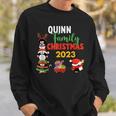 Quinn Family Name Quinn Family Christmas Sweatshirt Gifts for Him