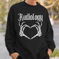 Rad Tech's Have Big Hearts Radiology X-Ray Tech Sweatshirt Gifts for Him