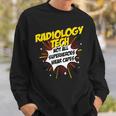 Radiology Tech Superhero Comic Idea Sweatshirt Gifts for Him