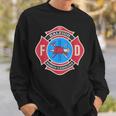 Raleigh Nc Bravery Badge Firefighter's Pride Emblem Sweatshirt Gifts for Him