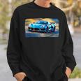 Rapid Blue C8 In A Blur Sweatshirt Gifts for Him