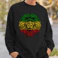 Rasta Reggae Rastafari Lion Jamaican Pride Hippie Lover Sweatshirt Gifts for Him