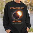 I Was There Total Solar Eclipse Syracuse New York Ny Sweatshirt Gifts for Him