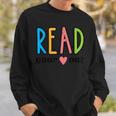 Read Your Heart Read Reading Librarian Book Across America Sweatshirt Gifts for Him