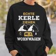 Real Kerle Ziehen Caravan Camping Motorhome Tent S Sweatshirt Geschenke für Ihn