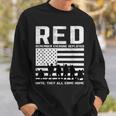 Red Friday Military Us Flag Until They Come Home My Soldier Sweatshirt Gifts for Him