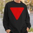 Red Triangle Symbol Of Resistance Free Palestine Gaza Sweatshirt Gifts for Him