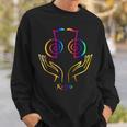 Reiki Master Spiritual Hands Chakra Healing Zen Sweatshirt Geschenke für Ihn