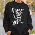 Renaissance Faire Dragon Slayer Sweatshirt Gifts for Him