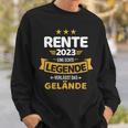 Rente 2023 Real Legend Leaves Terrain Pensioner Sweatshirt Geschenke für Ihn