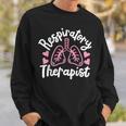 Respiratory Therapist Rt Registered Sweatshirt Gifts for Him
