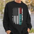 Retired 2024 Us American Flag For Retirement And Pensioner Sweatshirt Gifts for Him