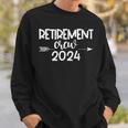 Retirement Crew 2024 Retired Squad Party Group Matching Sweatshirt Gifts for Him