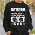 Retirement Plan Cats Owner Lovers Cat Dad Sweatshirt Gifts for Him