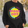 Retro 80S WorkoutVintage 1980S Costume Gym Clothing Sweatshirt Gifts for Him