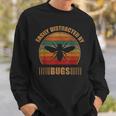 Retro Cute Bug Lover Vintage Easily Distracted By Bugs Sweatshirt Gifts for Him