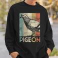 Retro Dove Sweatshirt Geschenke für Ihn