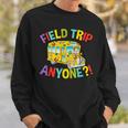 Retro Field Trip Anyone Magic School Bus Driver Sweatshirt Gifts for Him
