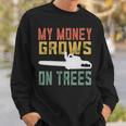 Retro Logger For Men Vintage Arborist Sweatshirt Gifts for Him