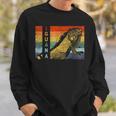 Retro Leguan Sweatshirt Geschenke für Ihn