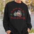 Retro North Pole Polar Express All Abroad Family Matching Sweatshirt Gifts for Him
