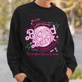 Retro Pink Lab Week 2024 Blood Bank Laboratory Lab Tech Sweatshirt Gifts for Him