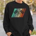 Retro Race Day Checkered Flag For Race Car Fans Sweatshirt Gifts for Him