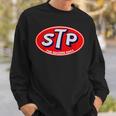 Retro Vintage Gas Station Stp Motor Oil Car Bikes Garage Sweatshirt Gifts for Him