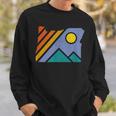 Retro Vintage Oregon Throwback Mountains And Sweatshirt Gifts for Him