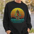 Retro Vintage Robot Robots Robotics Engineer Engineering Sweatshirt Gifts for Him