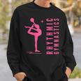 Rhythmische Sportgymnastik Gymnastik Gymnastin Mit Ball Sweatshirt Geschenke für Ihn