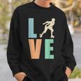 Roller Derby I Love Skating Vintage Cute Retro Sweatshirt Gifts for Him