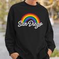 San Diego Gay Pride Gay Flag Sweatshirt Gifts for Him