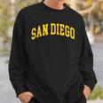 San Diego Hometown Pride Throwback Print Classic Sweatshirt Gifts for Him