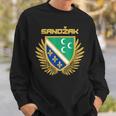 Sandzak Sandzaklija Novi Pazar Flag Sweatshirt Geschenke für Ihn