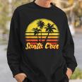Santa Cruz Ca California 70S 80S Retro Vintage Sweatshirt Geschenke für Ihn