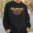 Santa Cruz Ca California Surfer 70S 80S Retro Sweatshirt Geschenke für Ihn