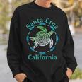 Santa Cruz Ca Vintage Tribal Turtle Sweatshirt Gifts for Him