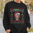 Santa Joe Biden 4Th Of July Easter Ugly Christmas Xmas Sweatshirt Gifts for Him