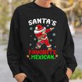 Santa's Favorite Mexican Christmas Holiday Mexico Sweatshirt Gifts for Him