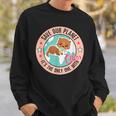 Save Our Planet Otter Baby With Fish Otter Sweatshirt Gifts for Him