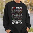 Schedule 2024 Formula Racing Track Formula Car Formula Fan Sweatshirt Gifts for Him