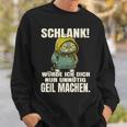 Schlank Würde Ich Dich Nur Unnecessary Geil Machen Sweatshirt Geschenke für Ihn