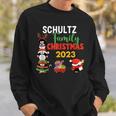 Schultz Family Name Schultz Family Christmas Sweatshirt Gifts for Him